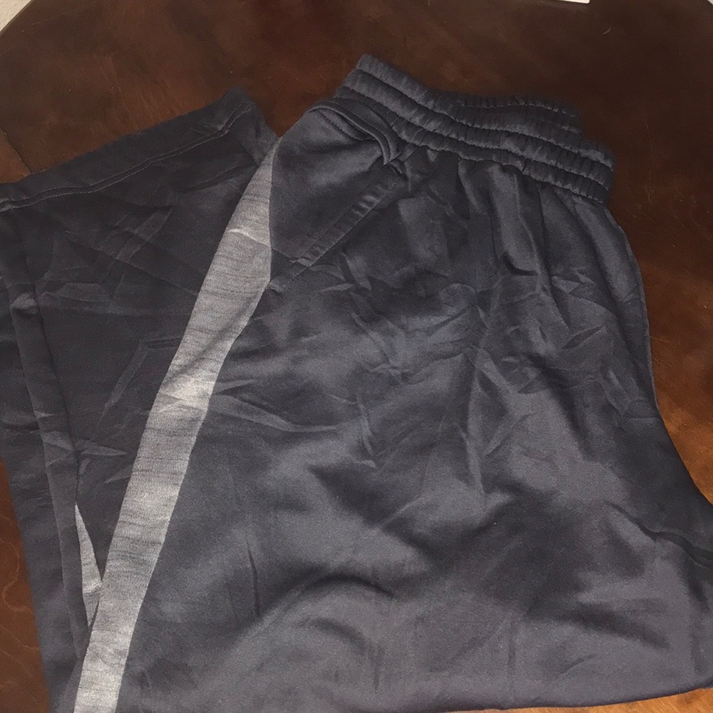 Tek Gear Warm Tek Men’s Dark Gray Pocketed Track Sweats Sweat Pants 2XB 2XL